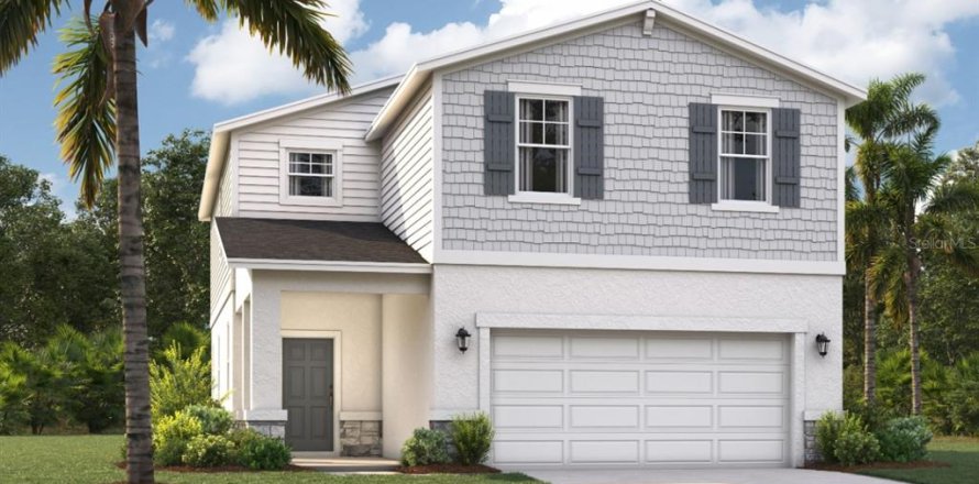 House in Lake Hamilton, Florida 4 bedrooms, 214.88 sq.m. № 1766978