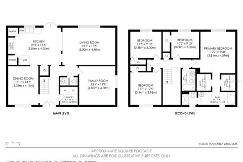 House in Sanford, Florida 4 bedrooms, 201.6 sq.m. № 2232597 - photo 26
