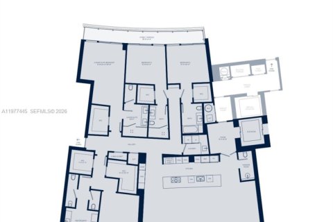 Condominio en alquiler en Miami, Florida, 4 dormitorios, 344.95 m2 № 2079592 - foto 28