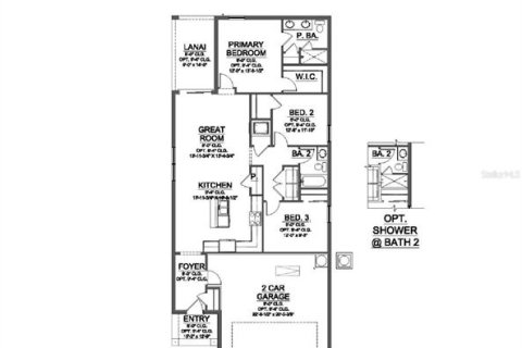Villa ou maison à vendre à Lady Lake, Floride: 4 chambres, 122.26 m2 № 1838458 - photo 2