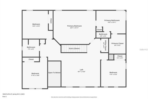 Villa ou maison à vendre à Spring Hill, Floride: 5 chambres, 305.83 m2 № 2237243 - photo 30