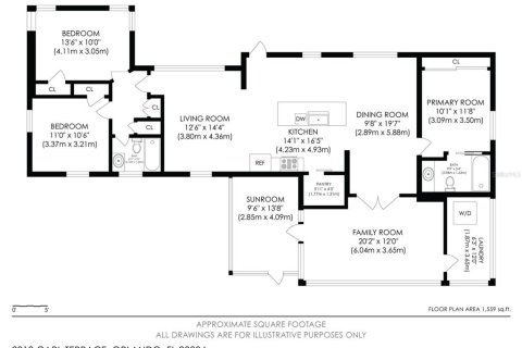 House in Orlando, Florida 3 bedrooms, 187.01 sq.m. № 2259461 - photo 29
