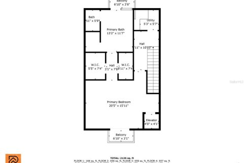 Снять в аренду кондоминиум в Сарасота, Флорида 3 спальни, 227.7м2, № 2304666 - фото 30