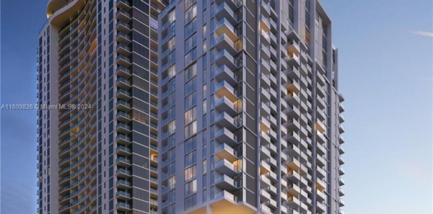 Appartement à Miami, Floride 1 chambre № 1754392