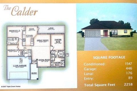Villa ou maison à vendre à Citra, Floride: 3 chambres, 143.72 m2 № 2111817 - photo 2