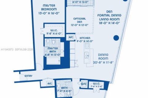 Купить кондоминиум в Майами, Флорида 7 комнат, 173.73м2, № 2000963 - фото 22