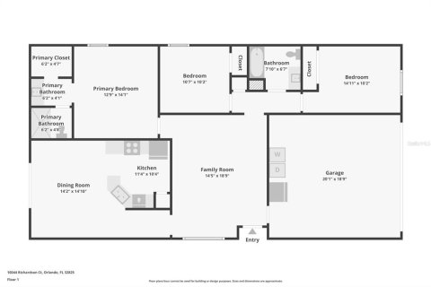 Villa ou maison à vendre à Orlando, Floride: 3 chambres, 120.03 m2 № 2324292 - photo 19