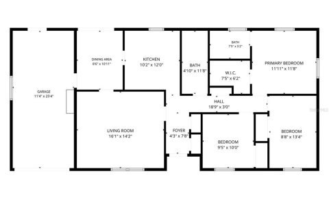 Villa ou maison à vendre à Gainesville, Floride: 3 chambres, 109.72 m2 № 2232272 - photo 24