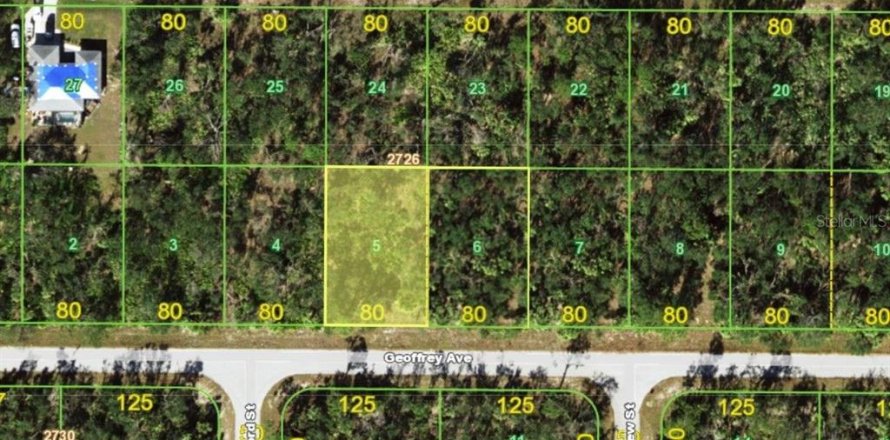 Land in Port Charlotte, Florida № 2165705