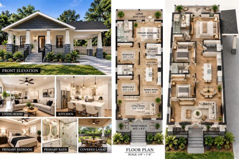House in Tampa, Florida 3 bedrooms, 143.16 sq.m. № 2397102 - photo 2