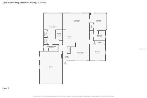 House in New Port Richey, Florida 3 bedrooms, 131.92 sq.m. № 2230116 - photo 29