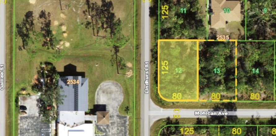 Land in Port Charlotte, Florida № 2164273