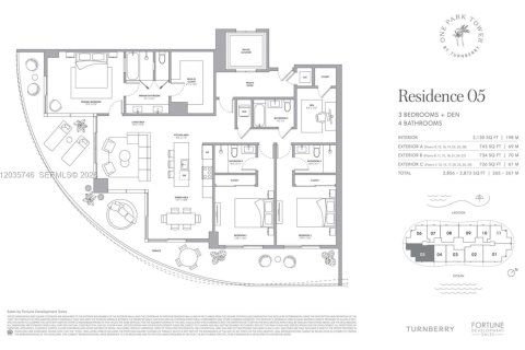 Condominio en alquiler en North Miami, Florida, 3 dormitorios, 197.88 m2 № 2085759 - foto 28