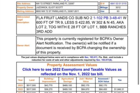 Land in Parkland, Florida № 758952 - photo 1