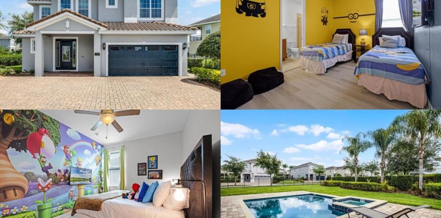 House in Kissimmee, Florida 9 bedrooms, 430.14 sq.m. № 1741172