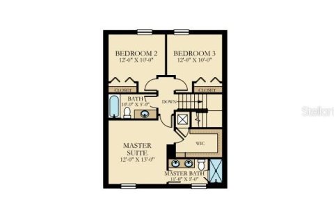 Townhouse in Winter Garden, Florida 3 bedrooms, 151.99 sq.m. № 2107579 - photo 24