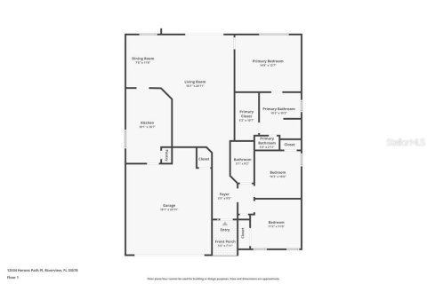 House in Riverview, Florida 3 bedrooms, 141.68 sq.m. № 2216507 - photo 2