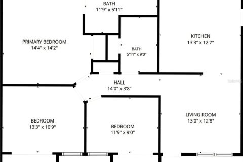 House in Port Charlotte, Florida 3 bedrooms, 85.28 sq.m. № 2157151 - photo 22