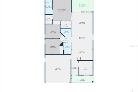 Villa ou maison à vendre à Tampa, Floride: 3 chambres, 148.36 m2 № 2358969 - photo 2