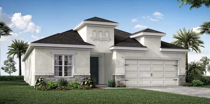 House in Auburndale, Florida 4 bedrooms, 188.5 sq.m. № 2150829