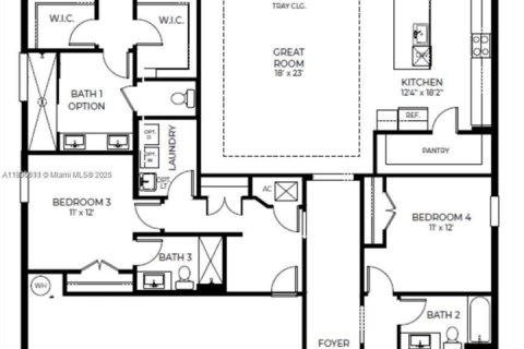 Снять в аренду виллу или дом в Хомстед, Флорида 4 спальни, 235.32м2, № 1963229 - фото 28