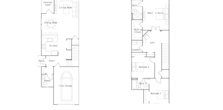 Townhouse in Shearwater - Traditional Luxury Townhomes  3 bedrooms, 166 sq.m. № 502376