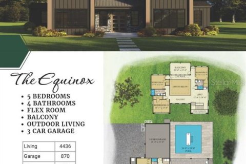 House in Lakeland, Florida 5 bedrooms, 412.11 sq.m. № 1771009 - photo 2