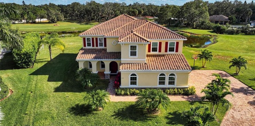 House in Sarasota, Florida 5 bedrooms, 410.63 sq.m. № 1813549