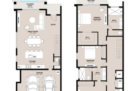 Touwnhouse à vendre à Boca Raton, Floride: 3 chambres, 171.4 m2 № 2176720 - photo 18