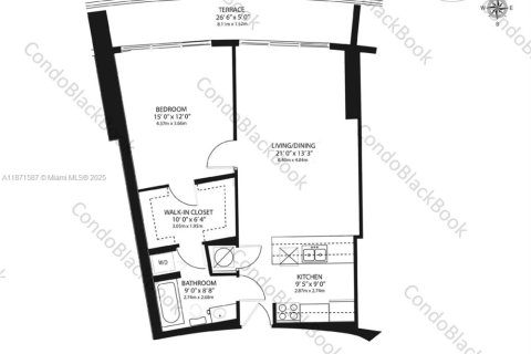 Condo in Miami, Florida, 1 bedroom  № 1926848 - photo 16