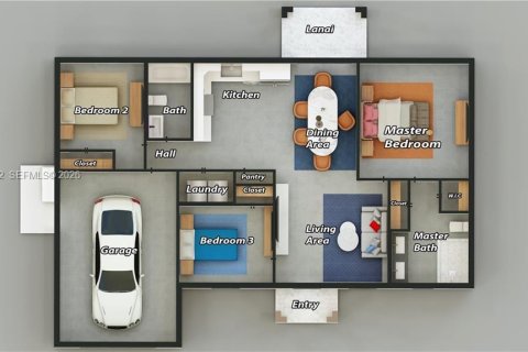 Купить виллу или дом в Лихай-Эйкерс, Флорида 3 спальни, 106.28м2, № 2057988 - фото 16