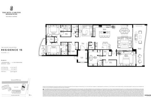 Купить кондоминиум в Палм-Бич-Гарденс, Флорида 3 комнаты, 310.29м2, № 2180160 - фото 9