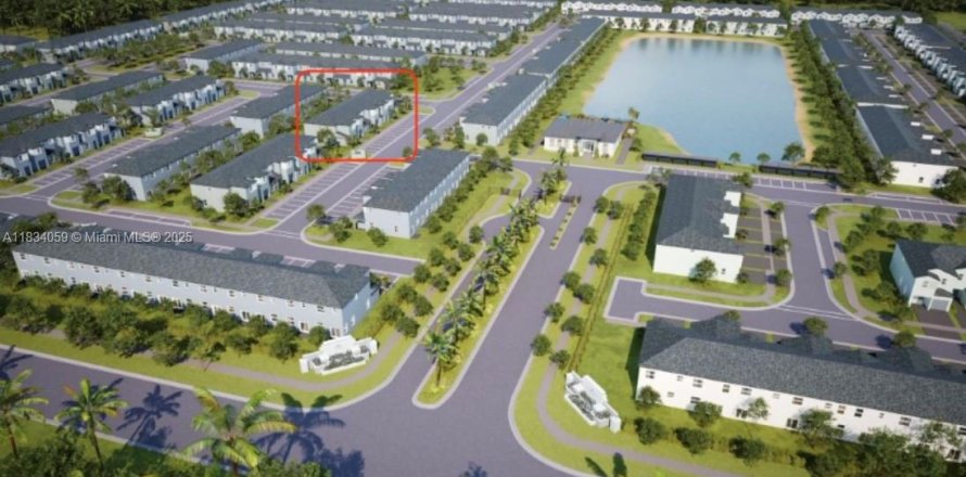 Touwnhouse à Homestead, Floride 3 chambres, 120.77 m2 № 1813912