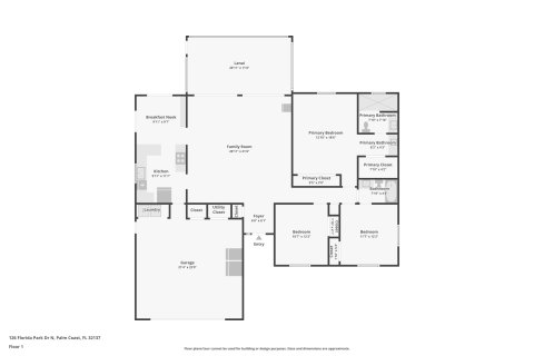 Casa en venta en Palm Coast, Florida, 3 dormitorios, 142.7 m2 № 1778892 - foto 2