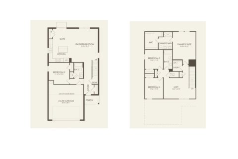 House floor plan «McNair Plan», 4 rooms in Redding Pointe