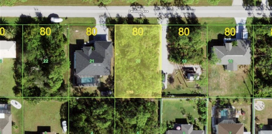 Land in Port Charlotte, Florida № 2384037