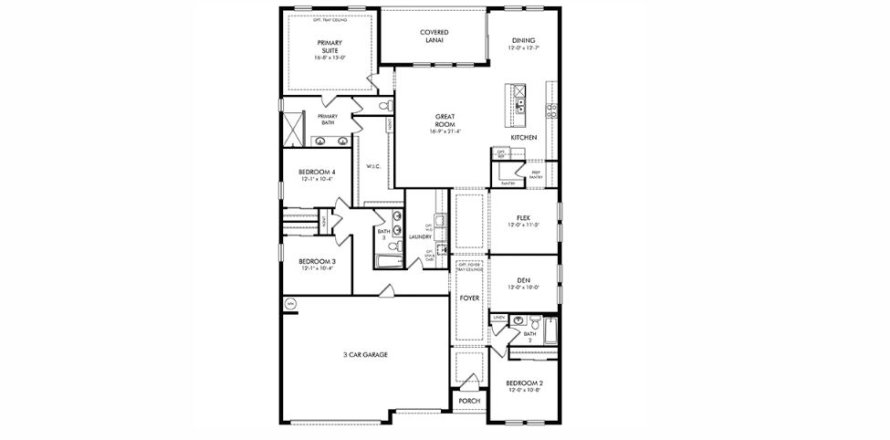 Casa en Daytona Beach, Florida 4 dormitorios, 259.48 m2 № 1780673
