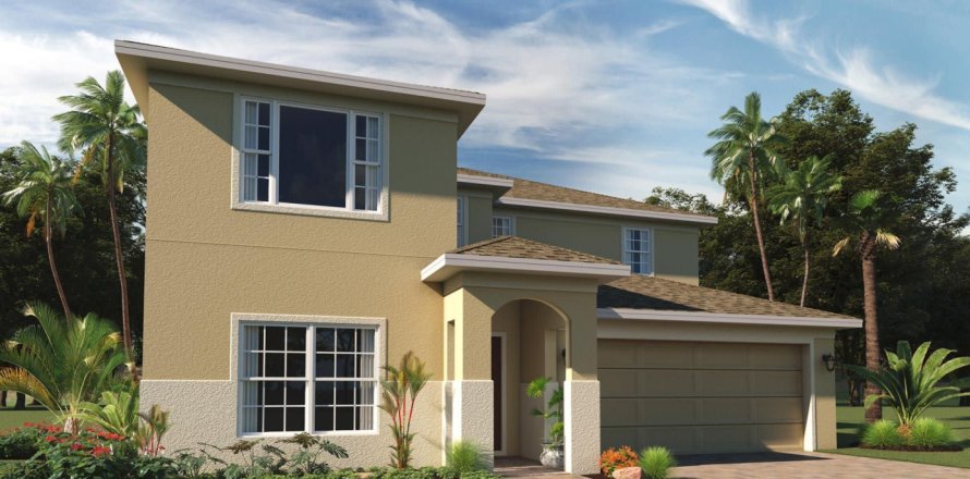 House in Hammock Reserve in Haines City, Florida 4 rooms, 254 sq.m. № 313778