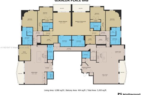 Condo in Coral Gables, Florida, 5 bedrooms  № 1788451 - photo 2