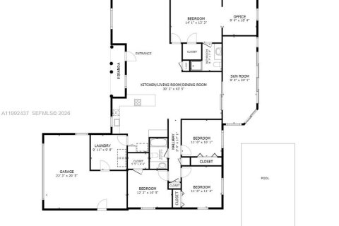 Casa en venta en Orlando, Florida, 4 dormitorios, 192.68 m2 № 2183843 - foto 3