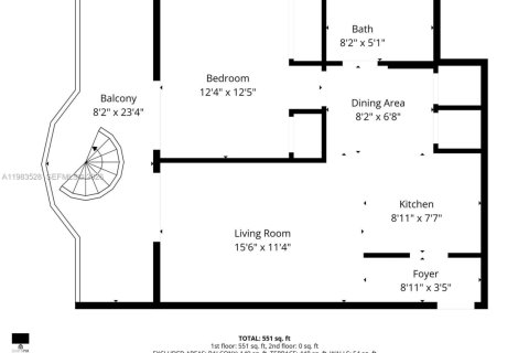 Condominio en venta en Miami, Florida, 1 dormitorio, 59.55 m2 № 2047999 - foto 29