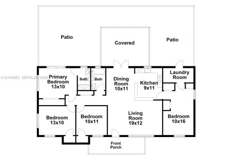 Villa ou maison à vendre à Miami, Floride: 4 chambres, 130.53 m2 № 2417460 - photo 26