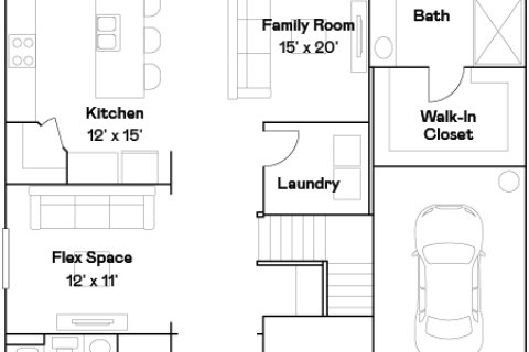 House in San Antonio, Florida 3 bedrooms, 219.81 sq.m. № 1769647 - photo 2