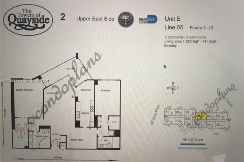 Condo in Miami, Florida, 2 bedrooms № 1935149 - photo 4