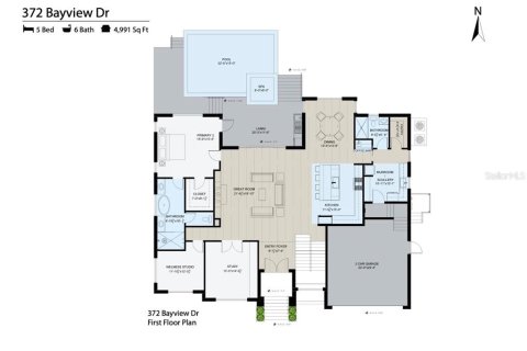 Villa ou maison à vendre à Saint Petersburg, Floride: 5 chambres, 463.68 m2 № 2418808 - photo 20