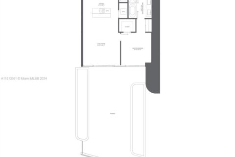 Condo in Miami, Florida, 1 bedroom  № 1812374 - photo 2