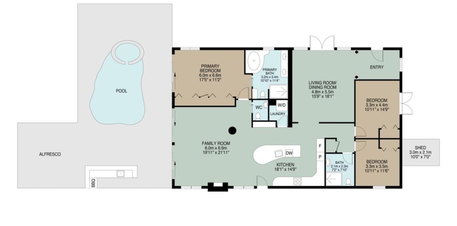 House in Deerfield Beach, Florida 3 bedrooms, 190.91 sq.m. № 1210171