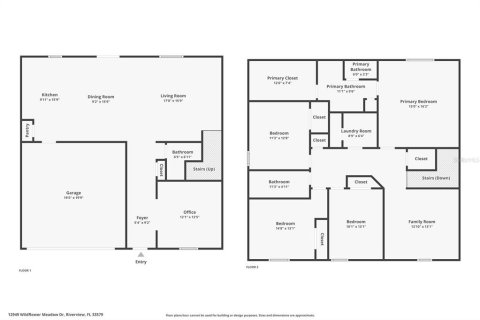 Villa ou maison à louer à Riverview, Floride: 4 chambres, 244.8 m2 № 2415099 - photo 24