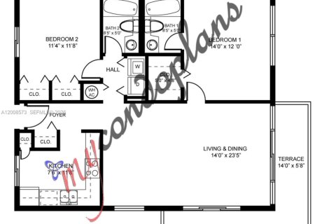 Condo in West Palm Beach, Florida, 2 bedrooms № 2089746 - photo 4