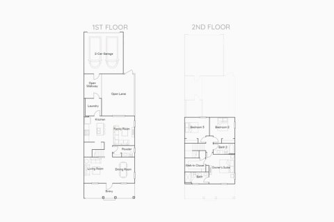 Townhouse floor plan «163SQM LANDCASTER», 3 bedrooms in TOHOQUA